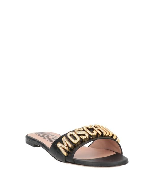 Moschino White Sandals
