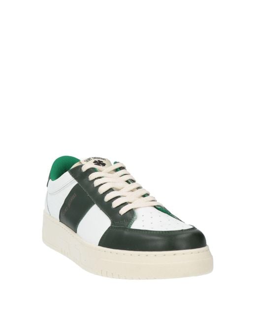 SAINT SNEAKERS Green Trainers for men
