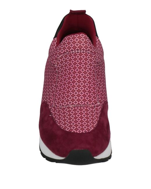 Longchamp Purple Trainers