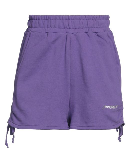 hinnominate Purple Shorts & Bermuda Shorts