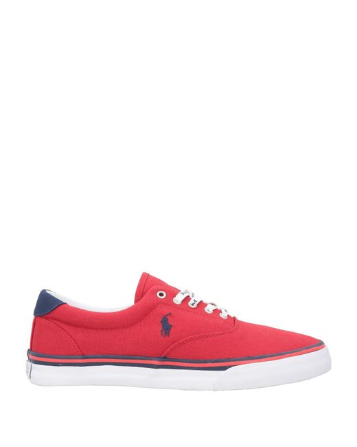 Polo Ralph Lauren Red Trainers for men