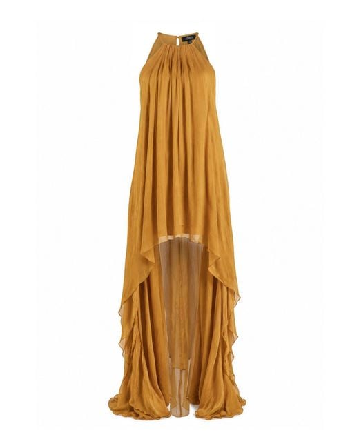 Amen Metallic Maxi Dress