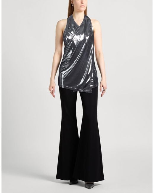 Emilio Pucci Blue Top Polyester, Elastane