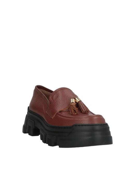 Pollini Brown Mokassin