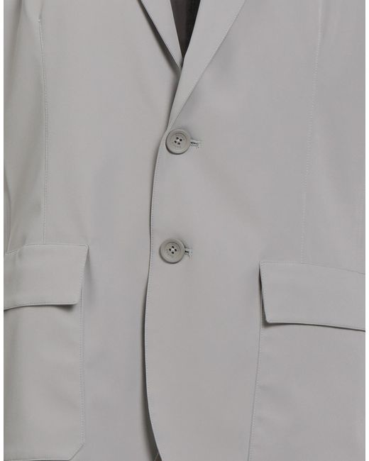 Herno Gray Blazer Polyamide, Elastane for men