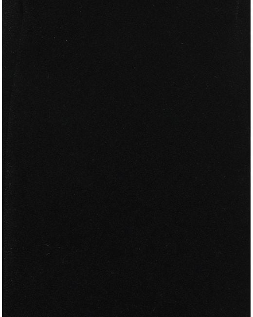 David Koma Black Mini Dress Polyamide, Modal