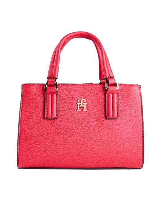 Tommy Hilfiger Pink Handbag Polyurethane