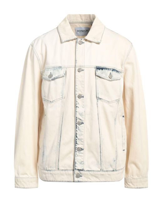 Dondup Jeansjacke/-mantel in Natural für Herren