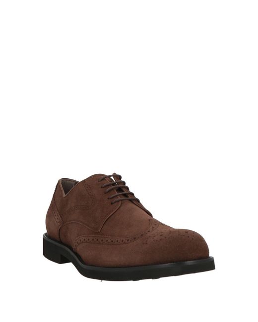 Tod's Brown Lace-Up Shoes for men