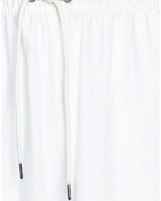 Emporio Armani White Trouser for men