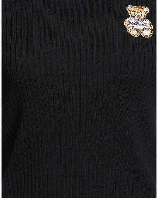Moschino Black Sweaters