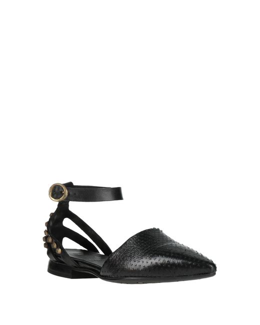 Mjus Ballet Flats Leather in Black Lyst