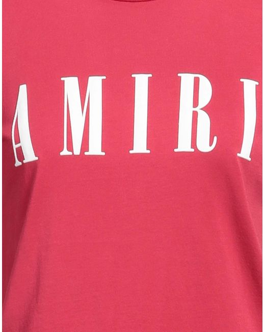 Amiri Pink T-Shirt Cotton