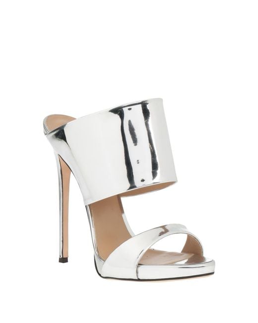 Giuseppe Zanotti White Sandals