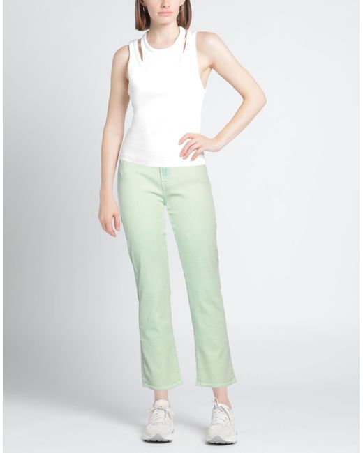 7 For All Mankind Green Jeans