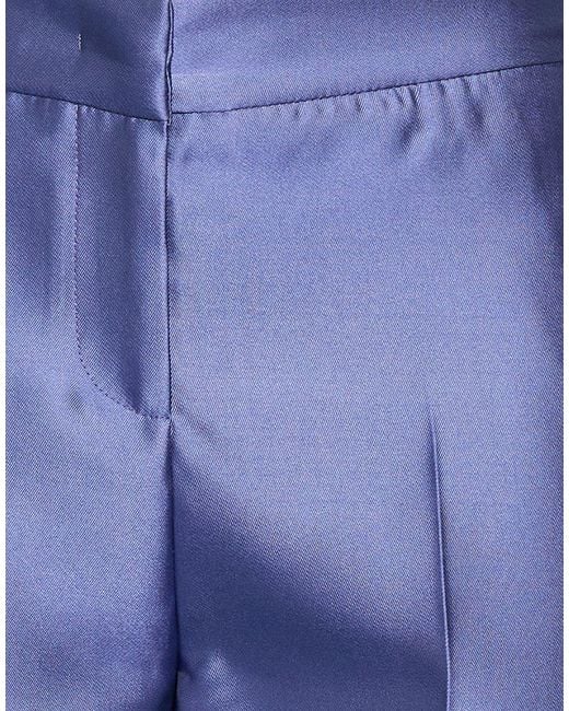 Camilla Blue Pants Polyester
