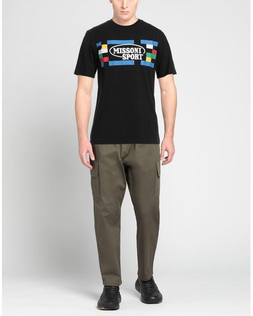 Missoni Black T-shirt for men