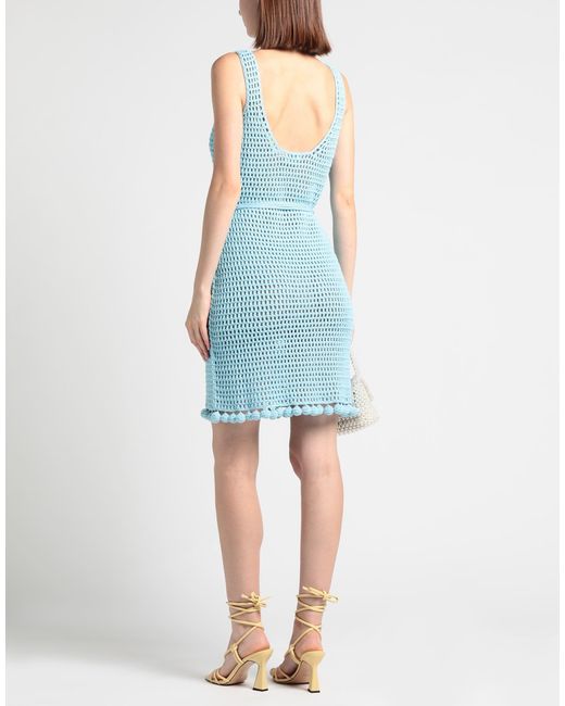 Burberry Blue Mini Dress