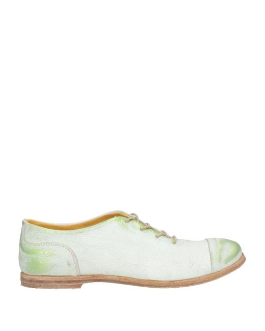 Savio Barbato White Lace-up Shoes