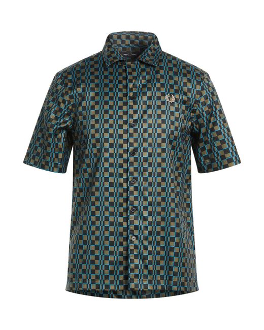Fred Perry Green Shirt for men