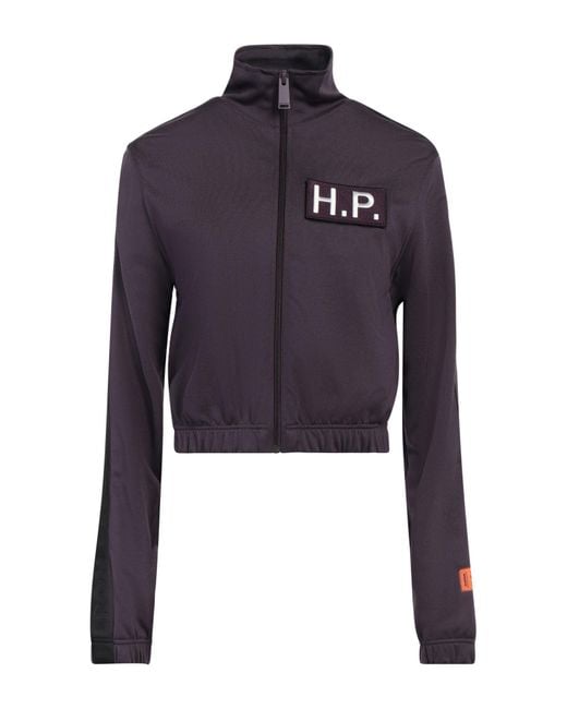 Heron Preston Blue Plum Sweatshirt Polyester, Cotton, Polyamide, Nylon