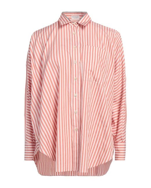 Brunello Cucinelli Pink Hemd