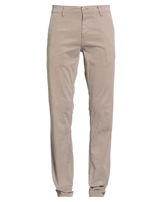 Guess Natural Khaki Pants Lyocell, Cotton, Elastane for men