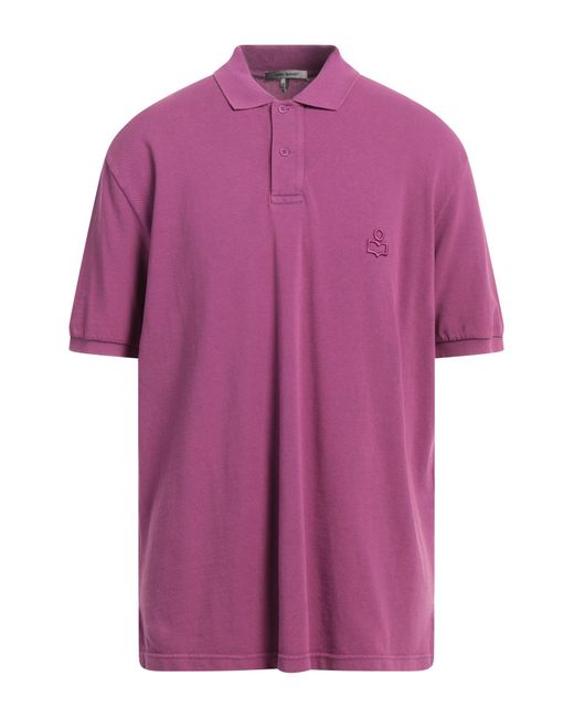 Isabel Marant Purple Polo Shirt for men