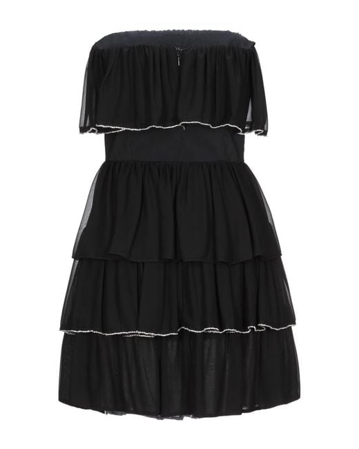 Gaelle Paris Black Mini Dress