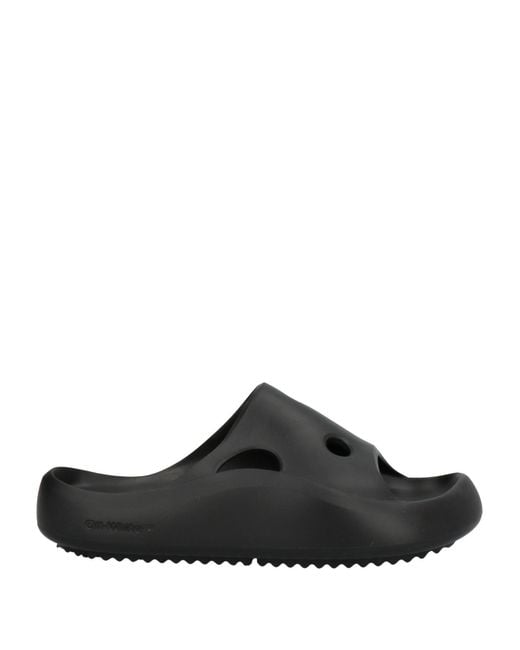 Off-White c/o Virgil Abloh Meteor Rubber Slide In Black for