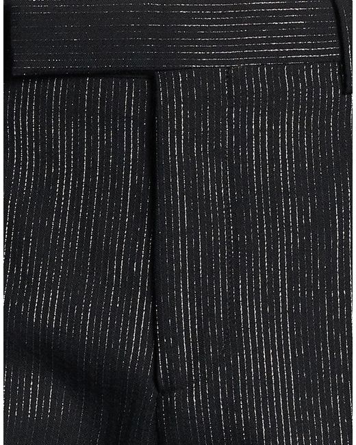 Lardini Black Pants Wool, Polyester for men