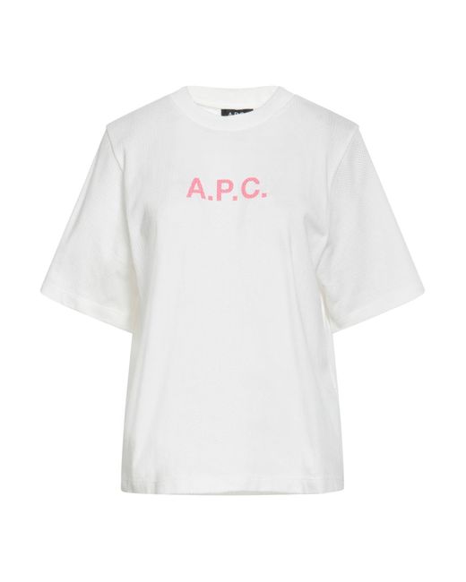 T-shirt di A.P.C. in White