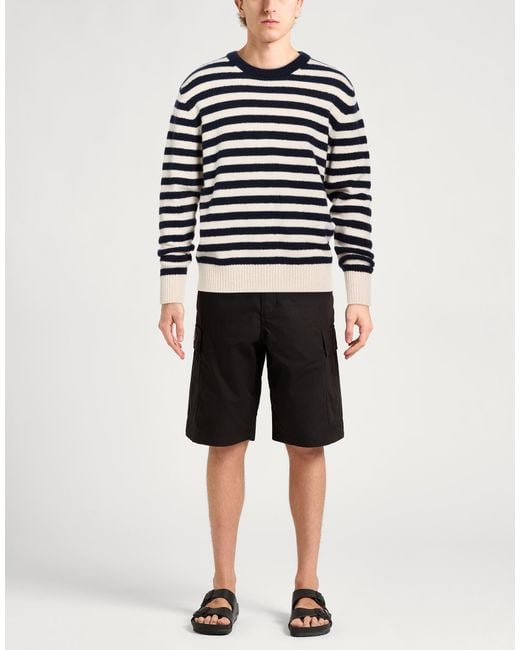 Zanone Blue Sweater Virgin Wool for men