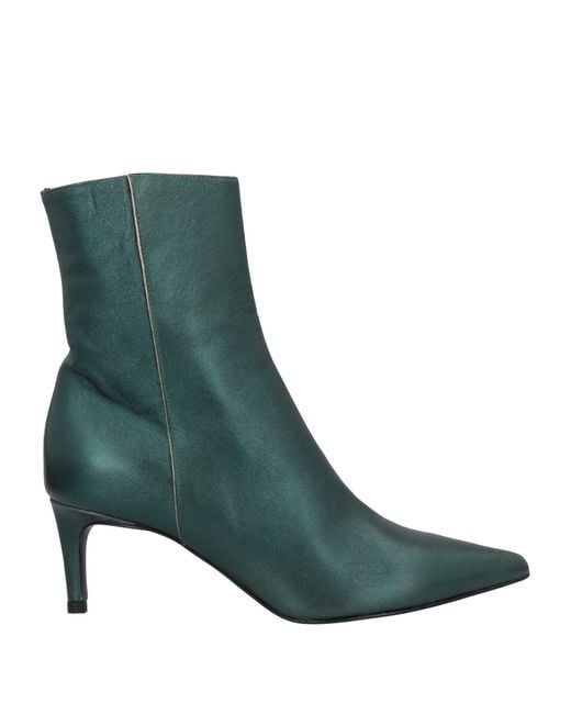 Islo Isabella Lorusso Green Ankle Boots