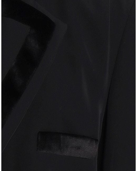Jijil Black Blazer Polyester, Elastane