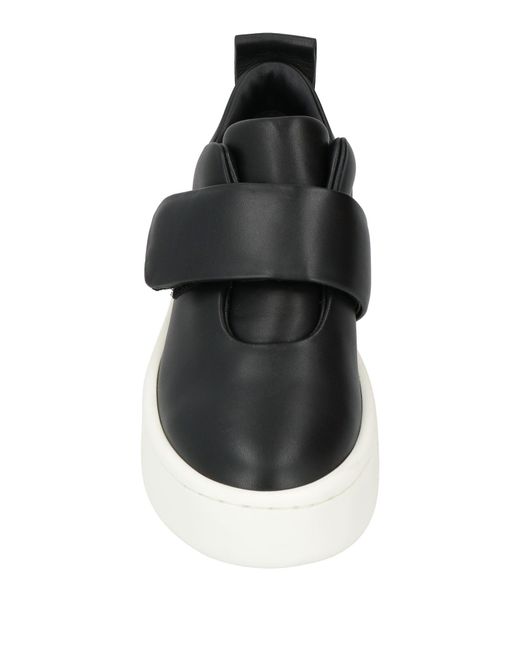 Jil Sander Black Sneakers Leather