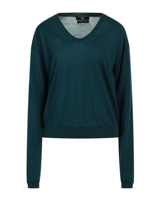 7 For All Mankind Blue Sweater