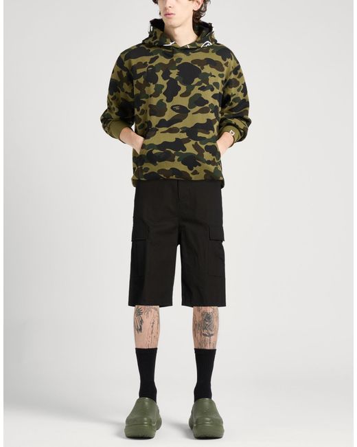 DISCLAIMER Black Shorts & Bermuda Shorts for men