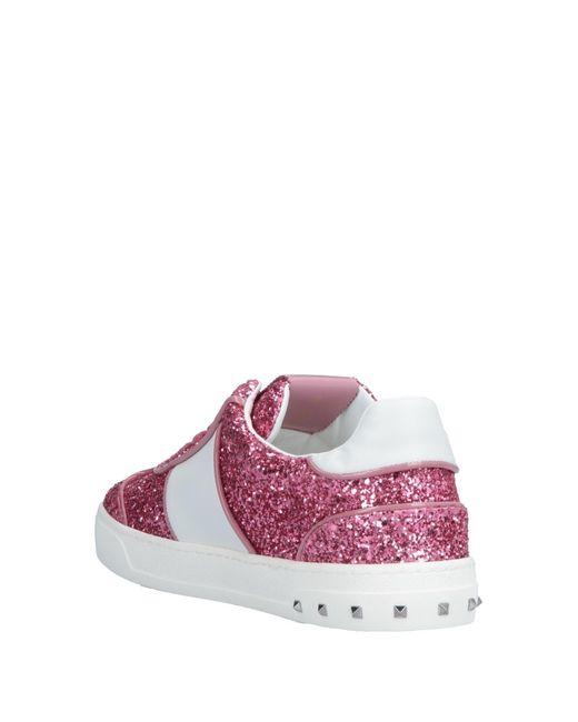 valentino glitter sneakers