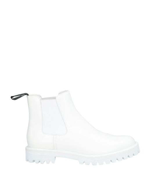 Church's White Ankle Boots