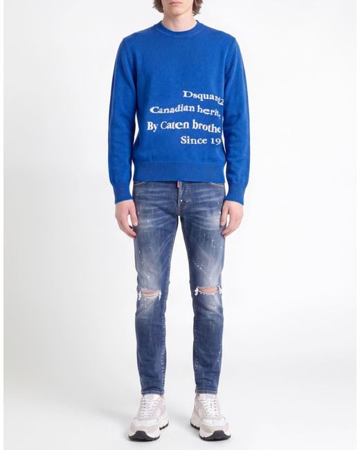 Pullover DSquared² pour homme en coloris Blue