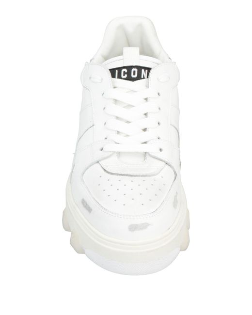 DSquared² White Sneakers for men