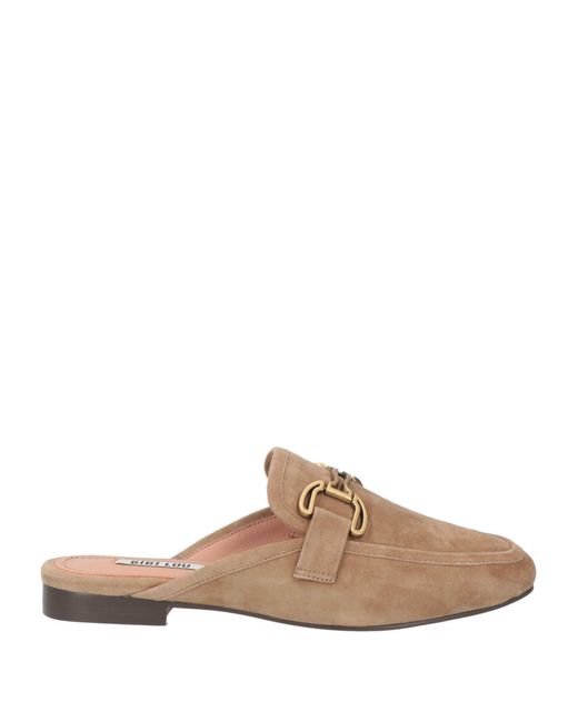 Bibi Lou Brown Mules & Clogs