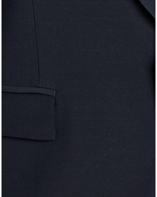 Grifoni Blue Suit Viscose, Virgin Wool, Elastane for men