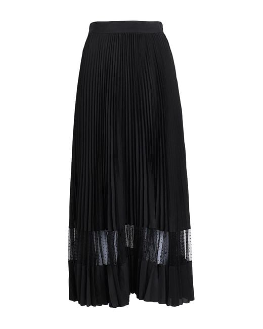 Jupe longue Karl Lagerfeld en coloris Black
