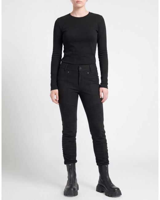 High Black Trouser