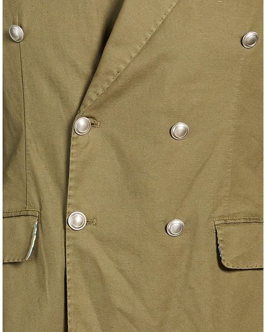 Bob Green Blazer Linen, Cotton, Elastane for men