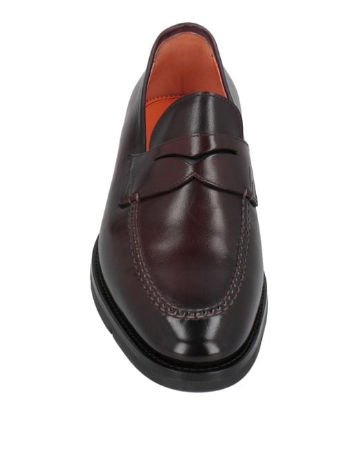 Santoni Brown Loafer for men