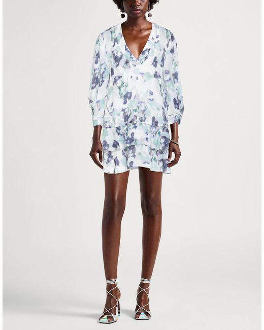 IRO Blue Mini Dress