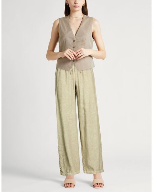 120% Lino Natural Pants Linen